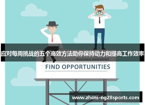 应对每周挑战的五个高效方法助你保持动力和提高工作效率